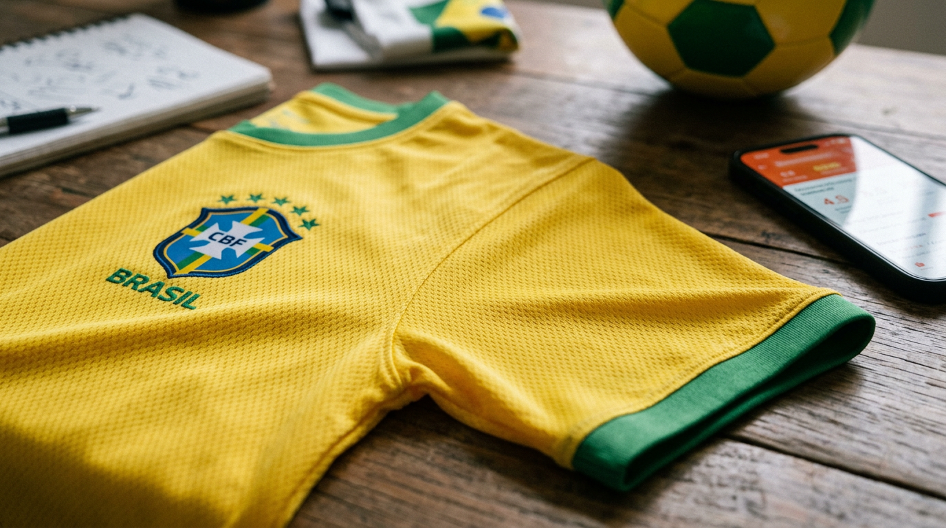 Camisa Brasil Modelo Exclusivo Copa 2026: Vale a Pena? — ilustração