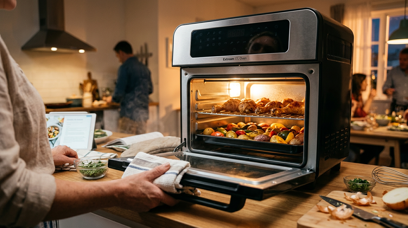 Fritadeira Air Fryer Oven Extream: Vale a Pena? Review Completo — ilustração