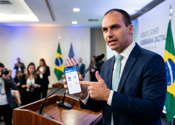Imagem ilustrativa: Eduardo Bolsonaro sugere Zelle para substituir o Pix no Brasil