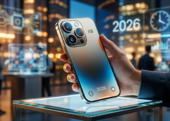 Imagem ilustrativa: iPhone 18 em 2026: vazamentos revelam nova câmera e tela